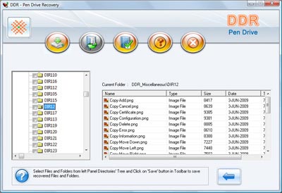 USB Drive Data Recovery Software Screenshot