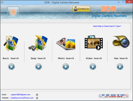 Digital Camera Data Recovery Software