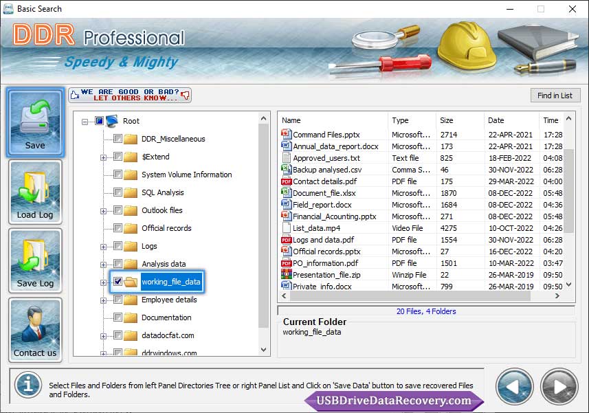 DDR Professional Data Recovery Software