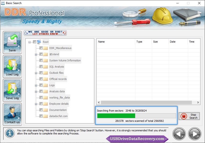 DDR Professional Data Recovery Software