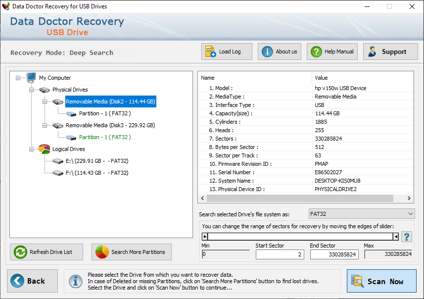 USB Drive Data Recovery Software